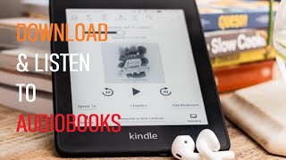 How to Download and Listen to Audiobooks On Kindle Paperwhite [upl. by Lladnyk]