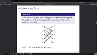 Bipartite Graphs and Maximum Matchings [upl. by Nwad]