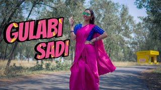 Gulabi Sadi  Dance Cover  New Marathi Song  Sanju Rathod Prajakta Ghag  Sudipta Chakraborty [upl. by Orlina192]