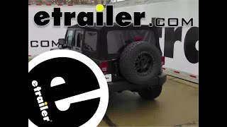 etrailer  Trailer Wiring Harness Installation  2015 Jeep Wrangler Unlimited 118416 [upl. by Wong]