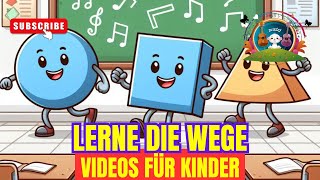 Das Formenlied 🔺🔵 Kinderlieder 🎶 zum Lernen 📚 Videos für Kinder kinderlieder [upl. by Einnaoj310]