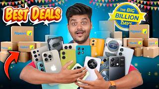 Top 10 Best Smartphone Deals in Flipkart Big Billion Days Sale 2024 📱💥 [upl. by Yessac]