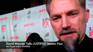 David Meunier Talks JUSTIFIED Season 4 [upl. by Tj]