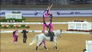 CVI Doha 2015  Team Lütisburg  Free Style Round2  Swiss Vaulters [upl. by Bandler688]