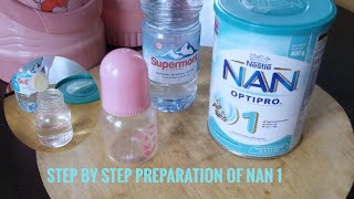 HOW TO PREPARE BABY FORMULA MILK [upl. by Dahij]