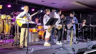 2024 Berks Jazz Fest Student Jazz Jam  Part 1 with Muhlenberg MS Jazz Band players [upl. by Qerat372]