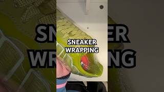 Air Force 1 x CPFM “Moss” wrap sneakerswrappingsatisfying [upl. by Nollaf]