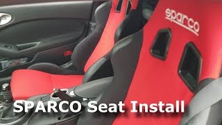 Sparco Seat Install [upl. by Jaco]