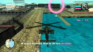 GTA Vice City Stories  Walkthrough  Skywolf  Checkpoint Race [upl. by Audi]