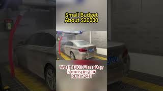 Contactless car wash with 24hour efficiencycarwash carwashing [upl. by Lyrred]