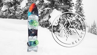 Burton Pile Driver  2015 Powder Board Review  TransWorld SNOWboarding [upl. by Ennaylloh]