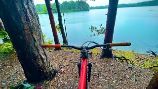 I RODE MY BIKE INTO A LAKE MTB BMX [upl. by Wulf463]