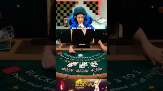 This Hand Was Perfect Triple 21 blackjack shorts casino [upl. by Anaeel]