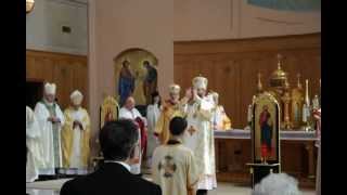 Gorgeous Episcopal Blessing in Byzantine Rite [upl. by Oskar]