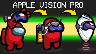 Apple Vision Pro Mod In Among Us [upl. by Anitsrhc399]