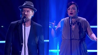 Ben Logan vs Shirin Majd  The Prayer  The Voice Australia 5 2016  Battle Rounds [upl. by Aliac]