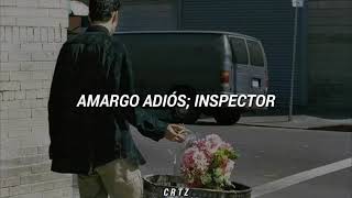 Inspector  Amargo Adiós letra [upl. by Nedrah]