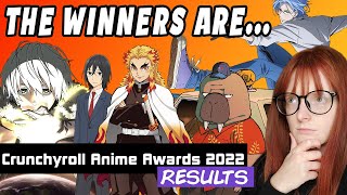 The Results Are In and Its  Crunchyroll Anime Awards 2022 [upl. by Tartaglia]