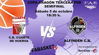 COPA ARAGÓN TERCERA FEB  SEMIFINAL 2 [upl. by Mikiso]