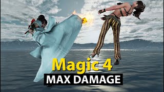 Kazumi Magic 4 Combos  Max Damage [upl. by Aicelef]