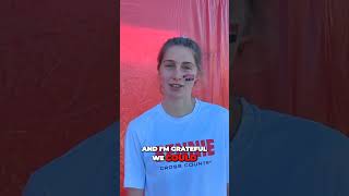 NCAA DIII Cross Country Champion Fiona Smith Shares Historic And Emotional Win With Family [upl. by Aivin]