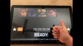 FNAF 2 REMASTERED Custom Night GIGANTIC TABLET 20202020 Tutorial [upl. by Gottlieb770]