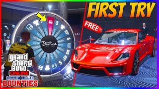 NEW HOW TO WIN THE PODIUM CAR EVERY SINGLE TIME IN GTA 5 ONLINE 2024 PODIUM WHEEL GLITCH [upl. by Layap]