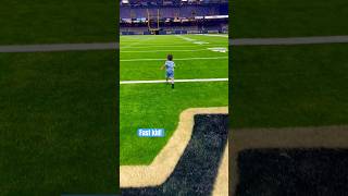 Kid runs on Saints field after comeback win subscribe nfl football neworleans superdome [upl. by Blessington]