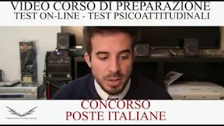 Superare Test Online e Test PsicoAttitudinale Poste Italiane [upl. by Zhang]