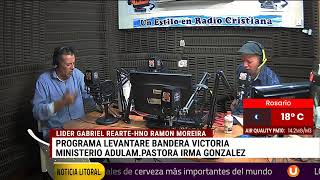 PROGRAMA LEVANTARE BANDERA DE VICTORIALIDER GABRIEL Y EQUIPO RADIAMINISTERIO ADULAMPASTORA IRMA [upl. by Obnukotalo]