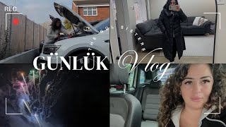 Yapamayacağımız hiç bir şey yok ❤️ Havayi havai fişek gösterisi 🎇 ingiltere londra gunlukvlog [upl. by Zerimar]