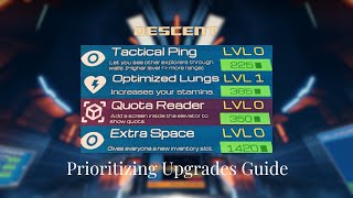 Roblox  DESCENT  Focusing Upgrades Guide [upl. by Etteuqal]