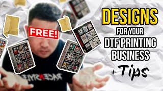 Free DTF Printing Designs for Your Shirt Printing Business  Exclusive Collection PLUS Tips [upl. by Arlene163]