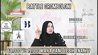 TASYI BATTLE CROMBOLONI VIRAL  INI BRAND YANG PALING ENAK [upl. by Larimor]