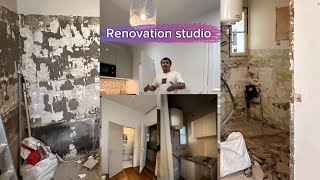 Rénovation studio sur Paris [upl. by Einnaej574]