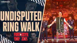 Tyson Furys Ring Walk For Oleksandr Usyk Undisputed Clash [upl. by Ticon270]