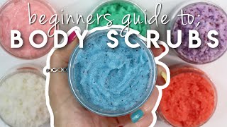 How to make Exfoliating Body Scrubs Formulating for Beginners [upl. by Margherita]