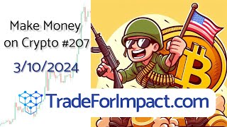 Make money on crypto 207 Conflict Fears Continue  Heres what to do 😱🙌🤝🤑 trading bitcoin [upl. by Thebault862]