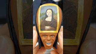 Mona Lisa KSI😂 clay art ksi meme art [upl. by Legnalos]