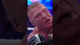 Brock Lesnar break Undertaker streak at WrestleMania 😱 shorts [upl. by Rusel]