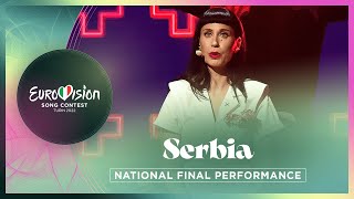 Konstrakta  In Corpore Sano  Serbia 🇷🇸  National Final Performance  Eurovision 2022 [upl. by Peta]