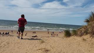 Formby beach Liverpool UK [upl. by Olga]