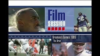 NFL Greatest Games 1986 AFC Championship The Drive [upl. by Bendick805]