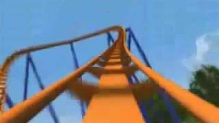 Behemoth Animated POV  Canadas Wonderland [upl. by Ramonda470]