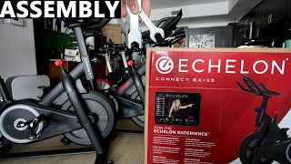 Echelon EX15 Assembly and UNBOXING  Echelon Connect Sport Assembly [upl. by Stewardson53]