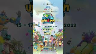 Karnival Upin amp Ipin 2023 di MITC Melaka upinipin shorts [upl. by Yrebmik]