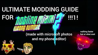 hotline miami 2 complete modding guide updated and basic [upl. by Eixam900]