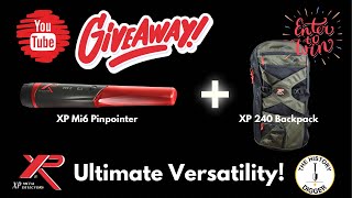 XP Pinpointer amp Backpack Giveaway [upl. by Pietra278]