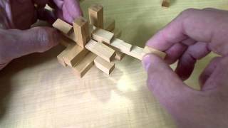 Altekruse 14 piece burr puzzle solution [upl. by Anihta]