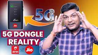 5g sim dongle in india  Should You Buy It 5g dongle 5 DONGLE Reality [upl. by Oijres]